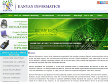 Tablet Screenshot of banyaninfo.com